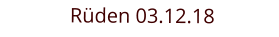 Rüden 03.12.18